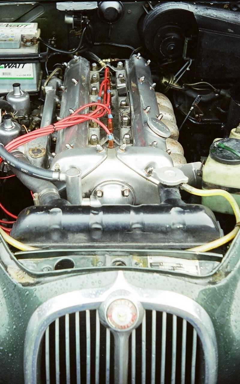 Jaguar Oldtimer-Motor
